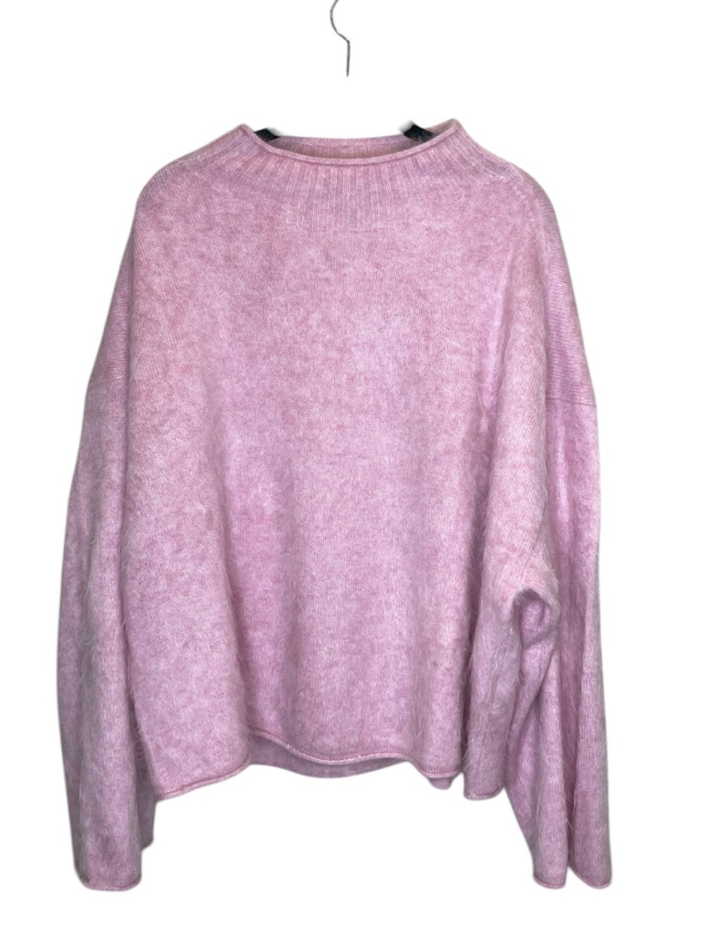 J. CREW Sweet Hibiscus Brushed Cashmere Rollneck Sweater - Picture 2 of 5
